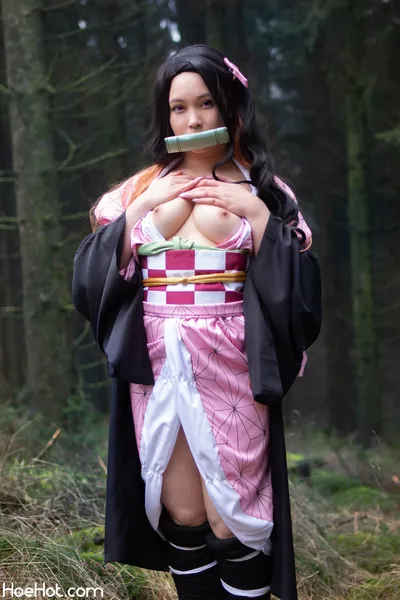 virtual geish-nezuko nude cosplay leaked 68130