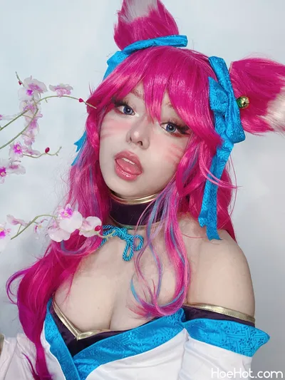 Mei Flurryy - Spirit Blossom Ahri nude cosplay leaked 247397