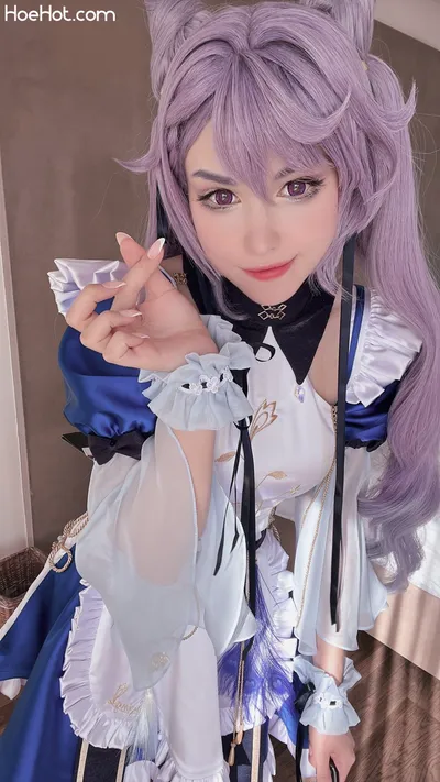 Shirogane-Sama - Keqing Maid nude cosplay leaked 315281