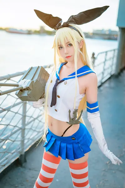 Rinn小采 - Shimakaze nude cosplay leaked 504422