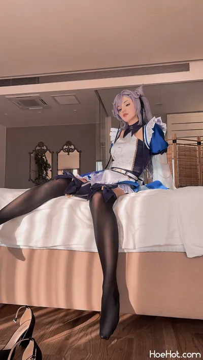 Shirogane-Sama - Keqing Maid nude cosplay leaked 315299