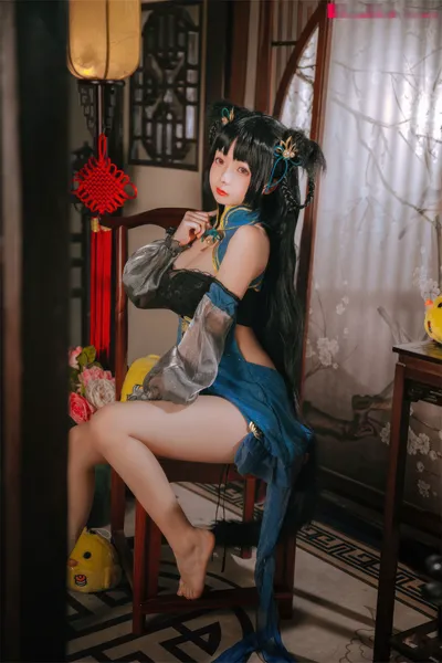 日奈娇 - 碧蓝航线-大潮旗袍 nude cosplay leaked 2447