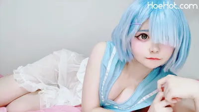 [°ʚ魔王てゃんɞ°] Rem Lingerie nude cosplay leaked 471712