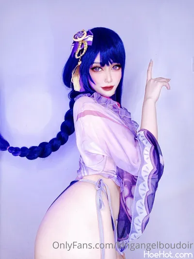 King Angel - Raiden Shogun swimsuit nude cosplay leaked 174012