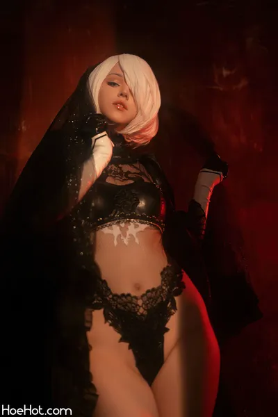 Shirogane Sama - 2B Black Bride nude cosplay leaked 539114