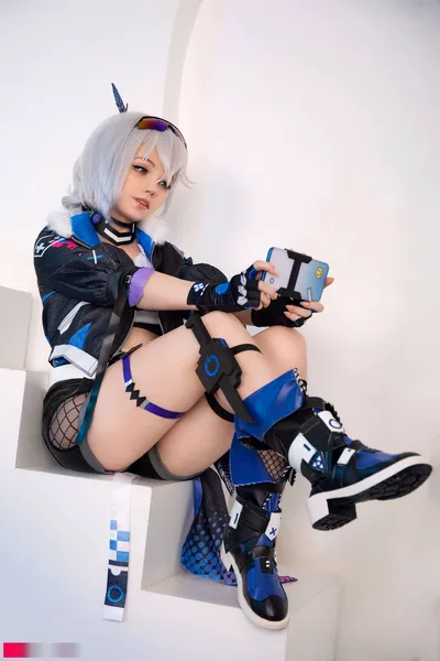 Caticorncosplay - Silver wolf nude cosplay leaked 7751