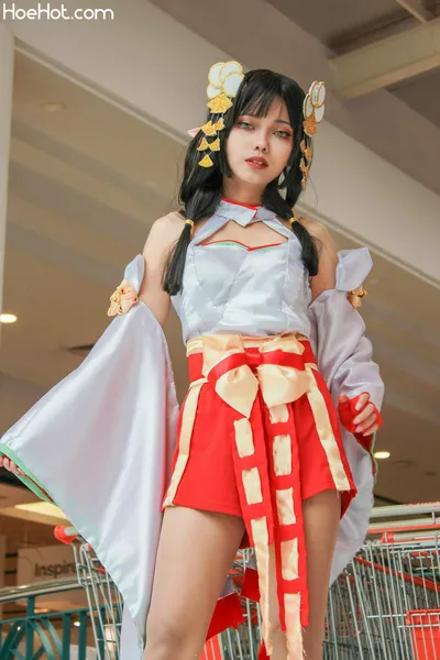 Arena of Valor Cosplay Fox Shrine Maiden Tel&#039;Annas nude cosplay leaked 217253