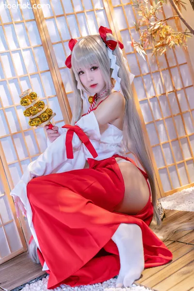 miko酱ww - 可畏巫女 nude cosplay leaked 429331