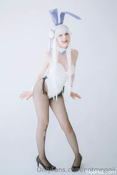 Meggii - Bunny Emilia nude cosplay leaked 290977