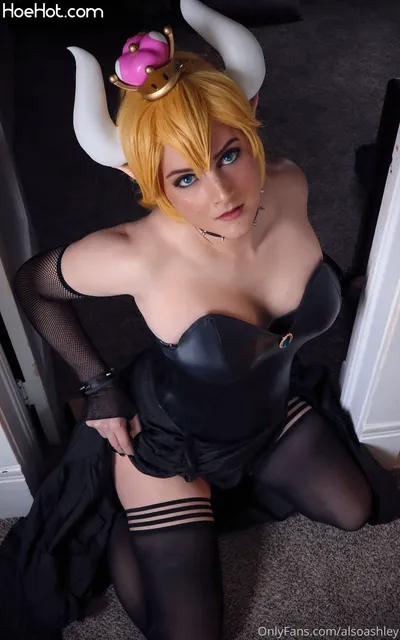 Ashley Barron - Bowsette nude cosplay leaked 227881