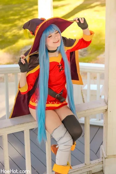 Meggii Kohai - Aqua-Megumin nude cosplay leaked 592697