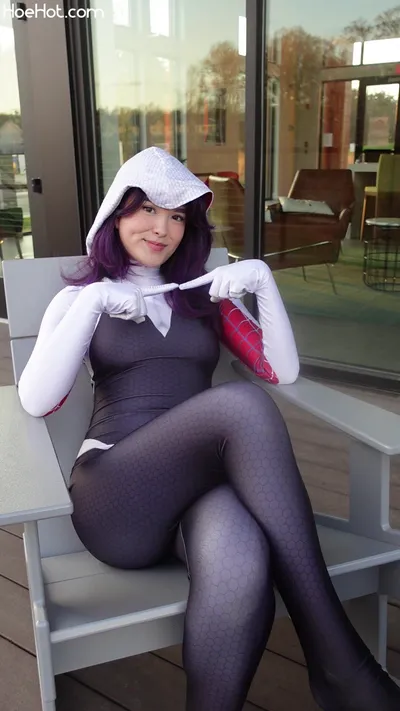 The Mishkabear - Spider-Gwen nude cosplay leaked 32155