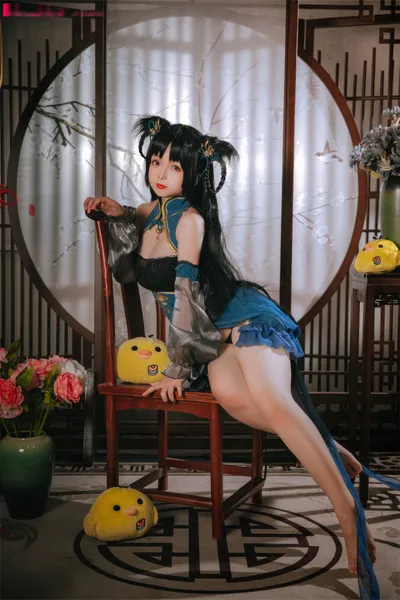 日奈娇 - 碧蓝航线-大潮旗袍 nude cosplay leaked 2465