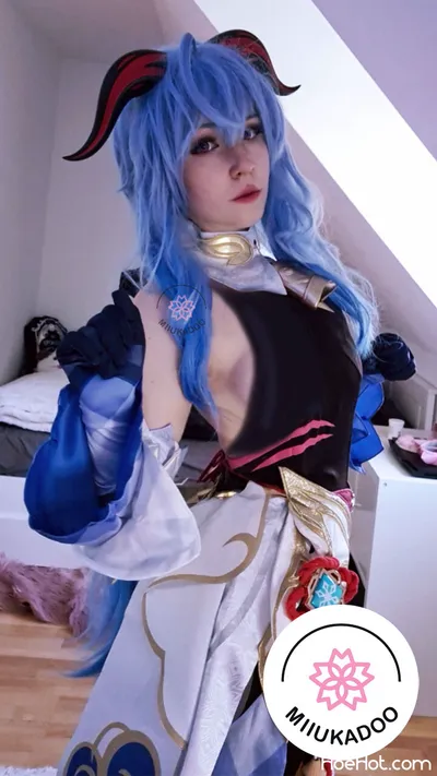 Miukadoo - Ganyu nude cosplay leaked 429771