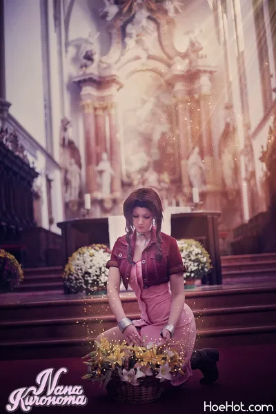 Nana Kuronoma - Aerith nude cosplay leaked 333567