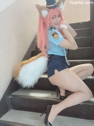 Konomi - Officer Tamamo nude cosplay leaked 292889