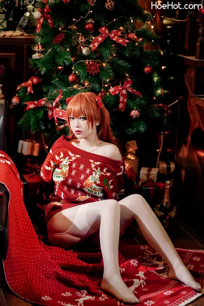 半半子 ー ASUKA Christmas nude cosplay leaked 521447