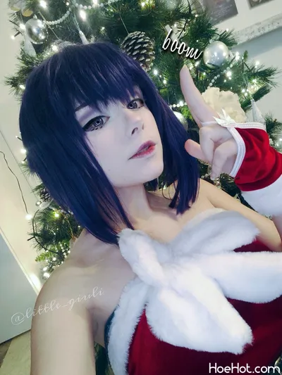 Little Giuli - Xmas Motoko nude cosplay leaked 59813