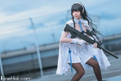 GirlsFrontline Cosplay type 95 nude cosplay leaked 25013