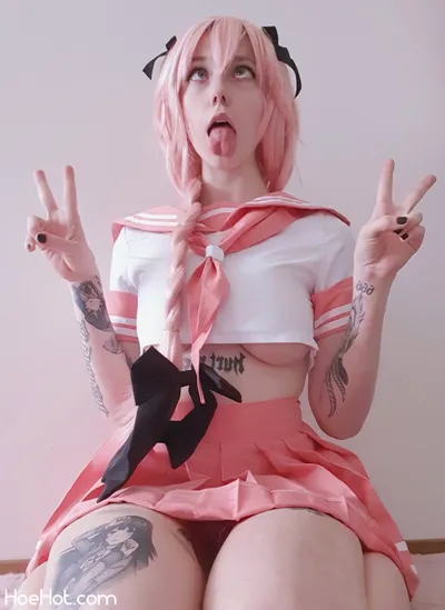 [Elles] Astolfo Schoolgirl nude cosplay leaked 354979