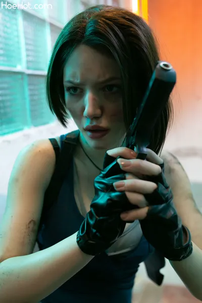 Lada Lyumos - Jill Valentine nude cosplay leaked 390996