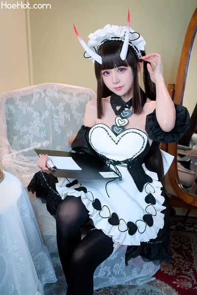 miko-chan - Azur Lane Noshiro Maid [36P] nude cosplay leaked 449596