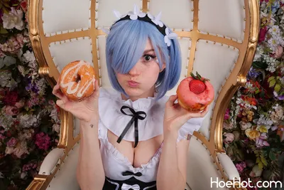 Busy B - Rem nude cosplay leaked 294467