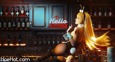 阳炎型小菠萝 NO.04 北卡罗来纳 Azur Lane North Carolina nude cosplay leaked 241753