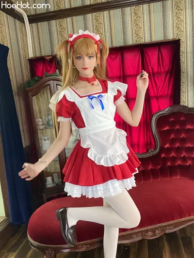 HirariAnn - Asuka Maid nude cosplay leaked 224388