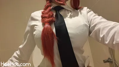 Hakaosan - Makima nude cosplay leaked 350465