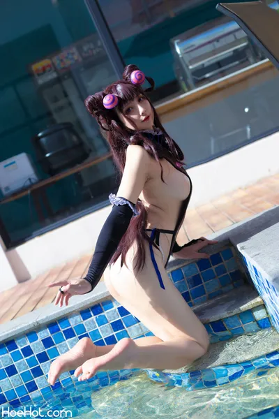 [九曲Jean] FGO泳装本 FGO Swimsuit nude cosplay leaked 327506