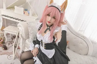 TiTi - Maid Tamamo nude cosplay leaked 150638