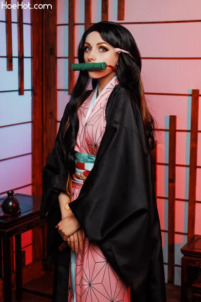 Rolyat - Nezuko nude cosplay leaked 570066