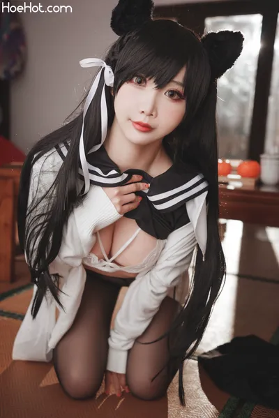 面饼仙儿 爱宕JK2 nude cosplay leaked 503817