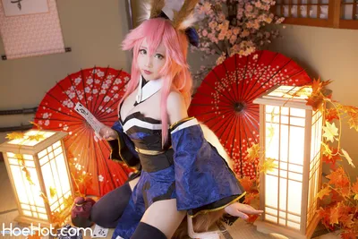 [叫我千寻大人] 玉藻前 正裝 FGO Tamamo no Mae nude cosplay leaked 364546