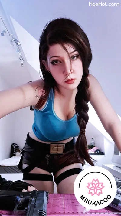 Miukadoo - Lara Croft nude cosplay leaked 429491