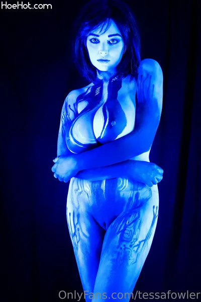 Tessa Fowler - Cortana nude cosplay leaked 199761