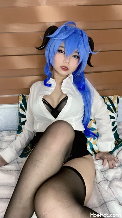 Chescakeuu - Ganyu OL nude cosplay leaked 109127