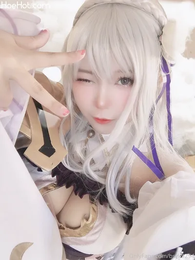 Smile Bibison - Emilia nude cosplay leaked 41196