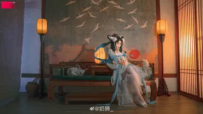 [奶狮不咬人] 嫦娥如梦令 Honor of Kings Chang E nude cosplay leaked 8164