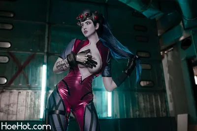 Alina Becker - Widowmaker x Tracer nude cosplay leaked 608993