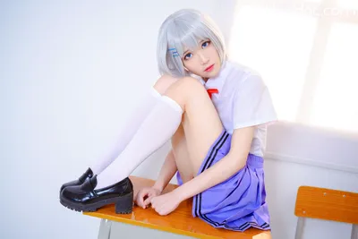 [Tomoyo Chan] Origami Tobiichi School Uniform + School Swimsuit nude cosplay leaked 60522