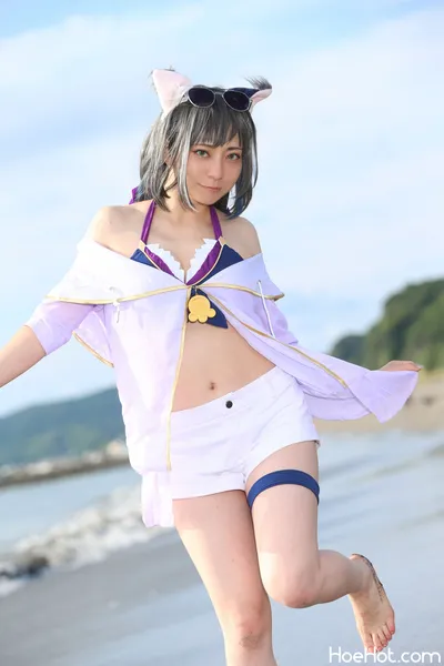 Mami Hoshino - Kyaru nude cosplay leaked 53851