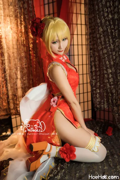 【雅祈】FGO (尼禄/ 尼禄旗袍/ 玛修机车/ 贞德机车/ 冲田总司) nude cosplay leaked 607565