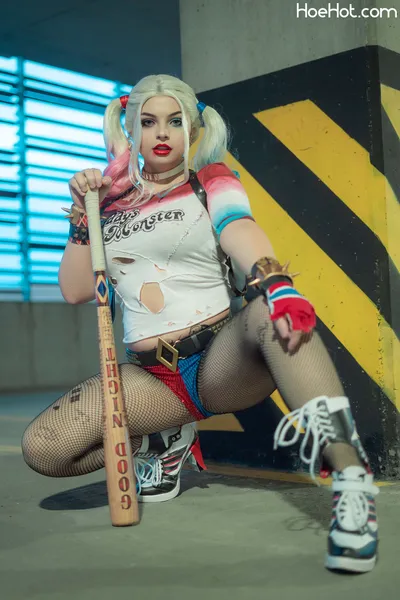 OkiCospi - Harley Quinn nude cosplay leaked 559069