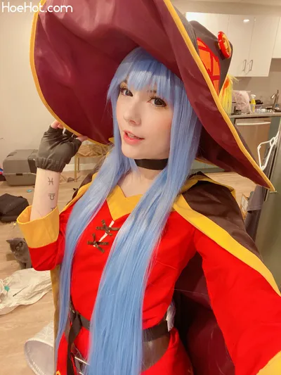 Meggii Kohai - Aqua-Megumin nude cosplay leaked 592716