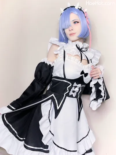 Bunni Lynn - Rem Maid nude cosplay leaked 323702