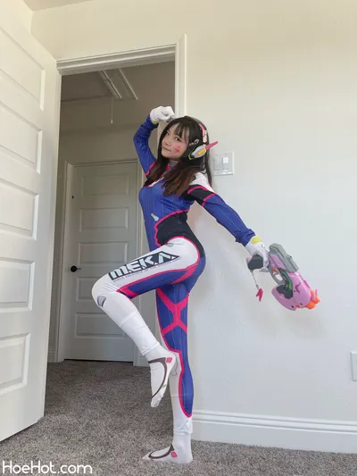 Tingting Berry - D.Va nude cosplay leaked 290883