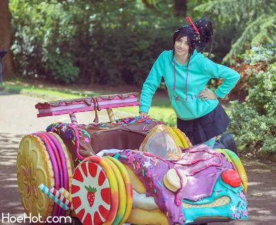 littlejem - Vanellope Von Schweetz nude cosplay leaked 589568