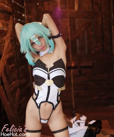 Kojima Tsukumi - Asada Shino (SAO) nude cosplay leaked 438348